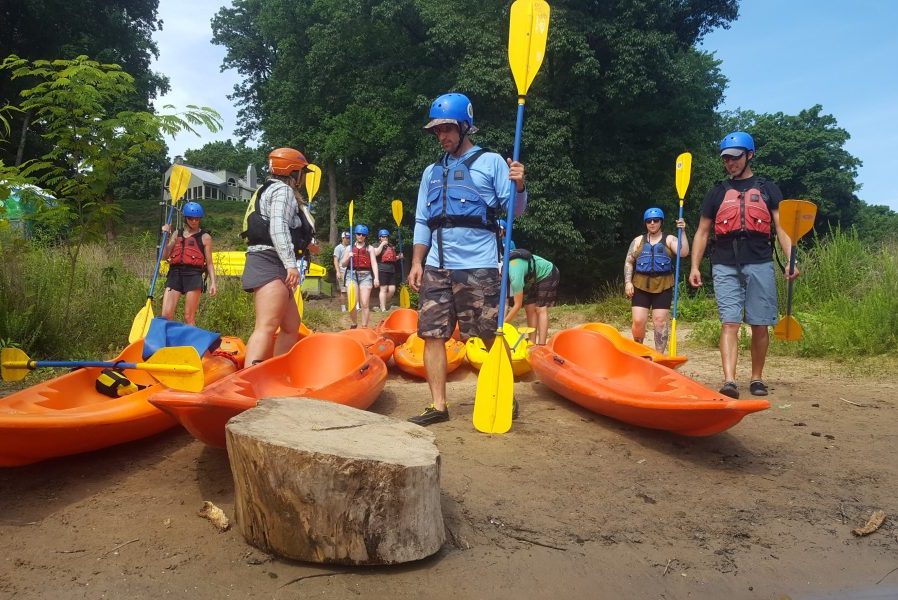 Paddling adventure