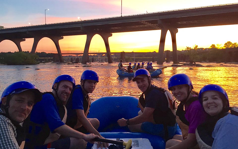 Rafting trip